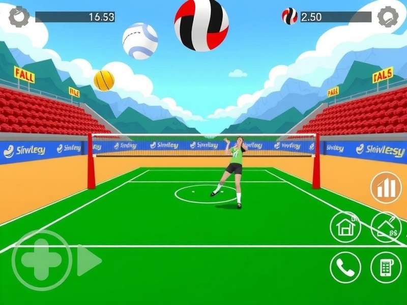 India Volley Peak Gameplay Screenshot