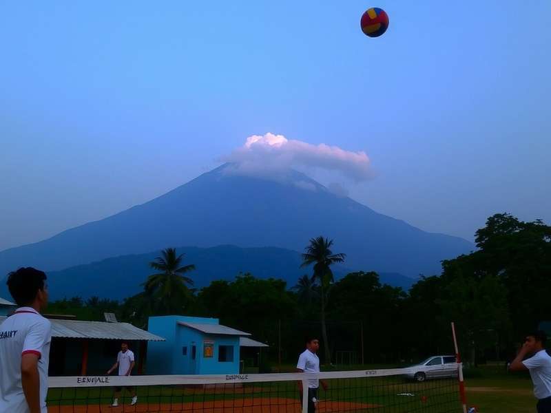 India Volley Peak Tournament Scene